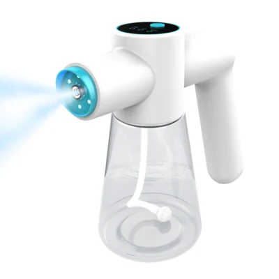 Proveedor chino F9 Blue Ray Wireless Electric Steam K5 Nano Spray Gun Fogger Machine Mist Sprayer para desinfectar