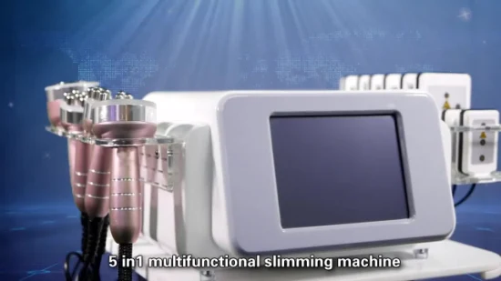 Masajeador corporal de máquina anticelulítica delgada para eliminar grasa por cavitación médica ultrasónica