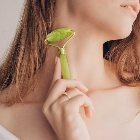Herramienta de varita para el cuidado de la piel 4 en 1 para cara y cuello - Dispositivo de masaje de belleza facial para limpiar, varita de luz de varita de alta frecuencia en el hogar para varita de estiramiento facial LED